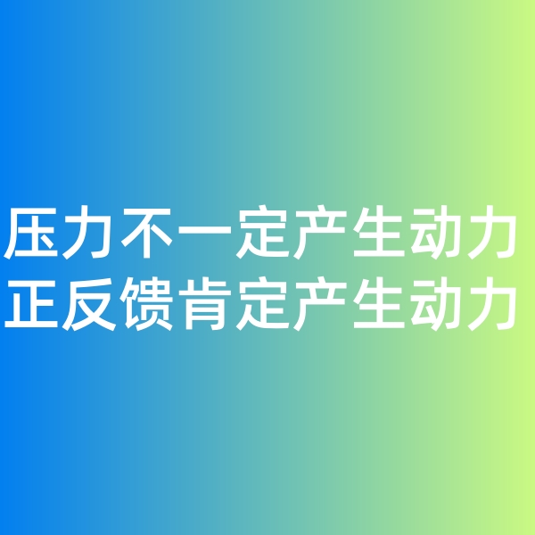 鈀碳回收日記, 壓力不一定產生動力，正反饋一定產生動力